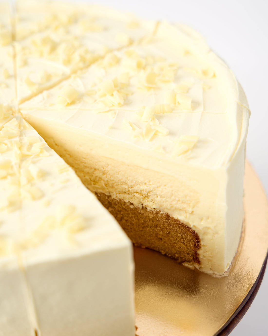 Hele taart | White Chocolate cheesecake
