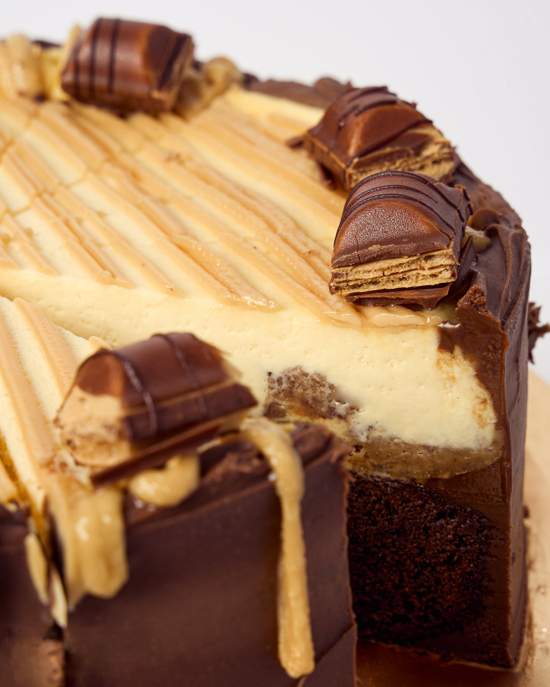 Hele taart | Kinder Bueno Cheesecake