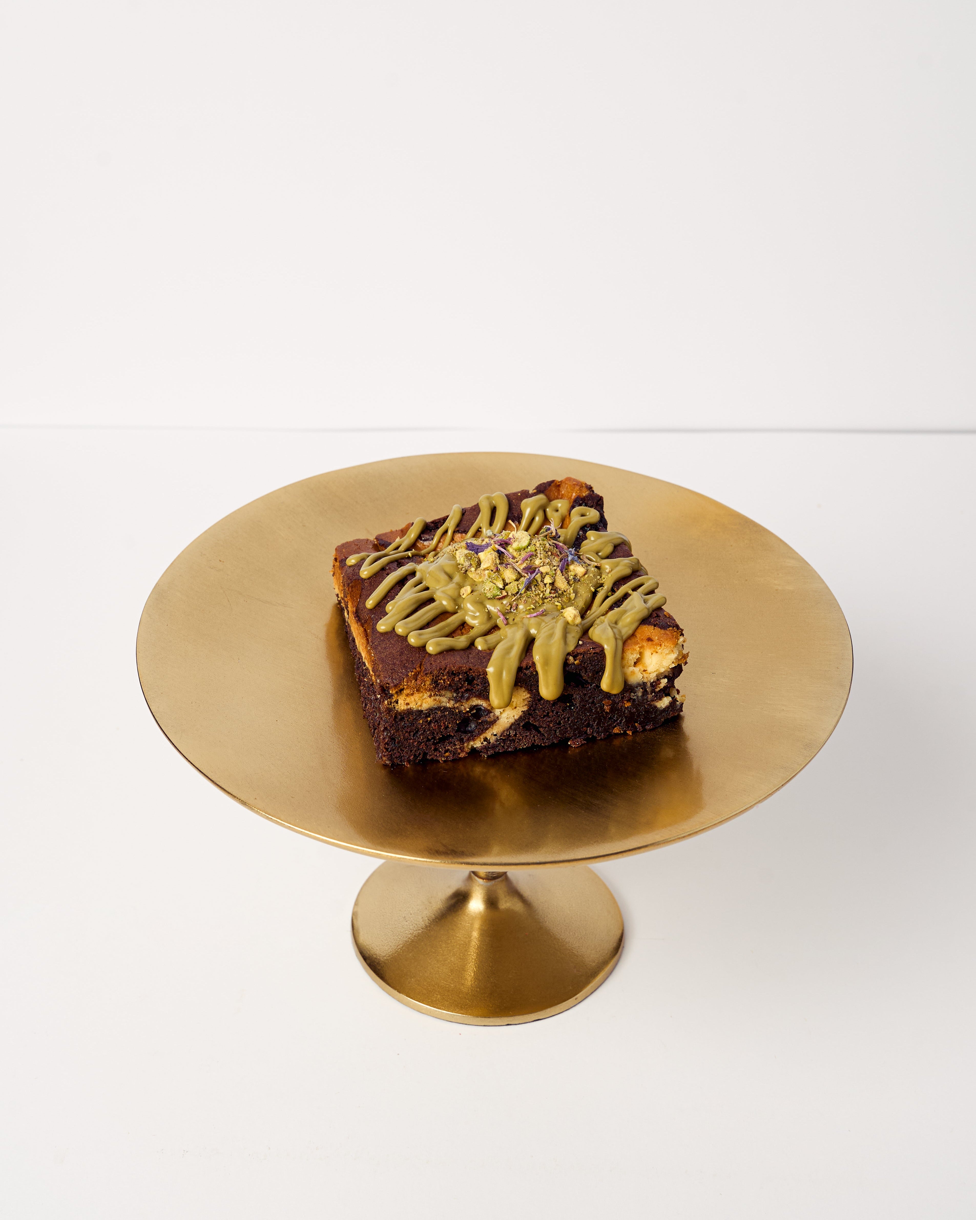 Cheesecake Brownie Pistache