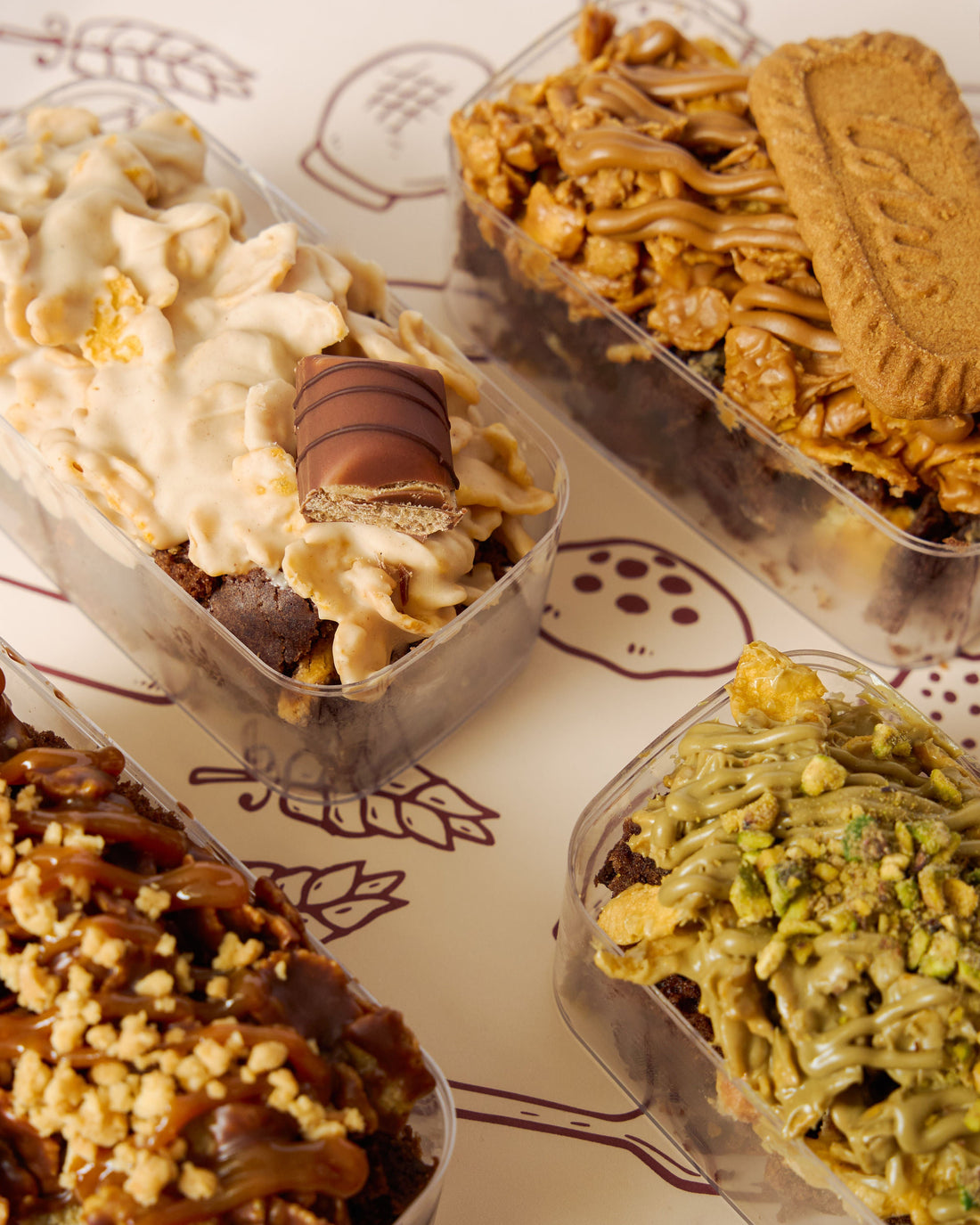 Crunchy Brownie Bites Kinder Bueno