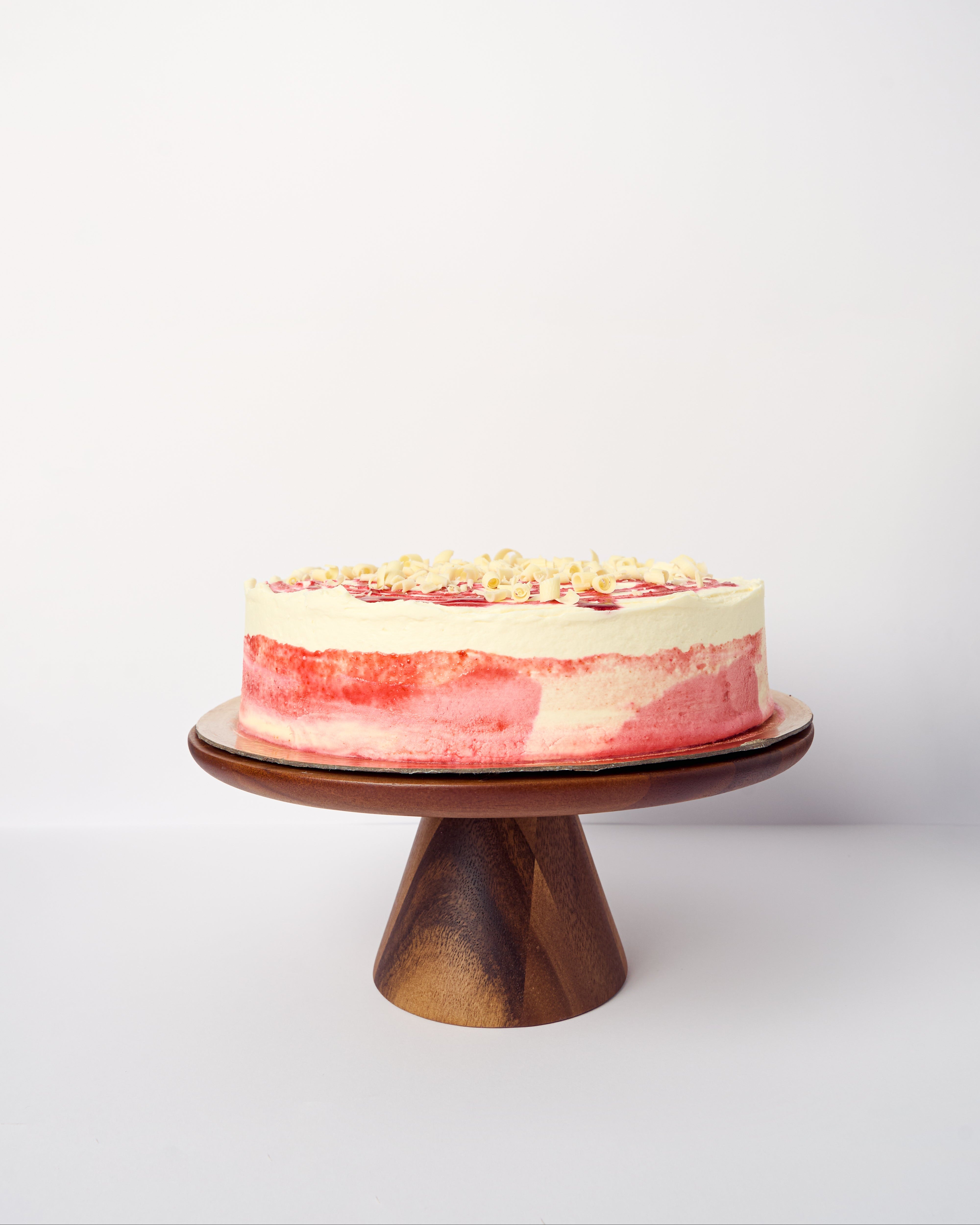 Hele taart | Raspberry White Chocolate Cheesecake