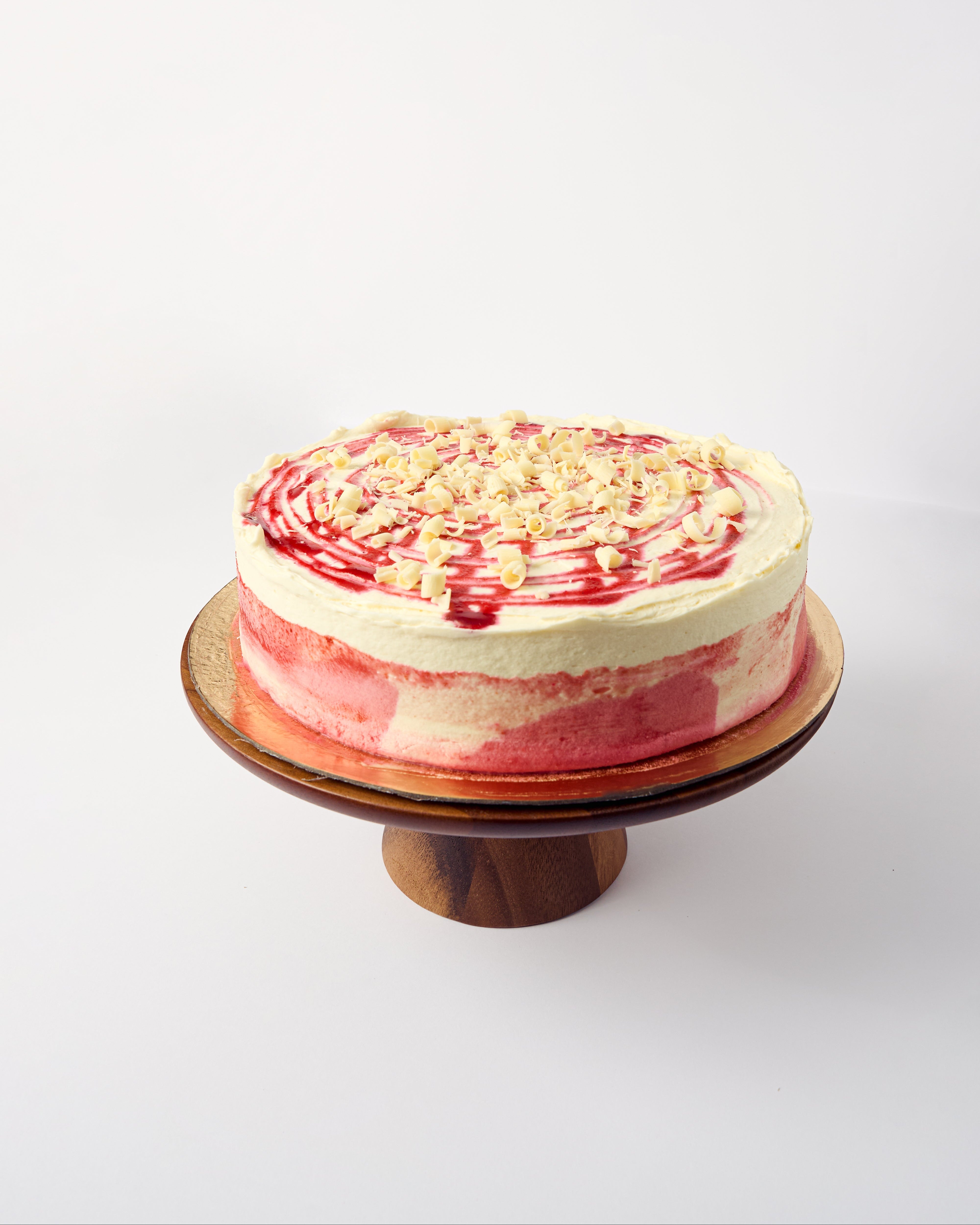 Hele taart | Raspberry White Chocolate Cheesecake