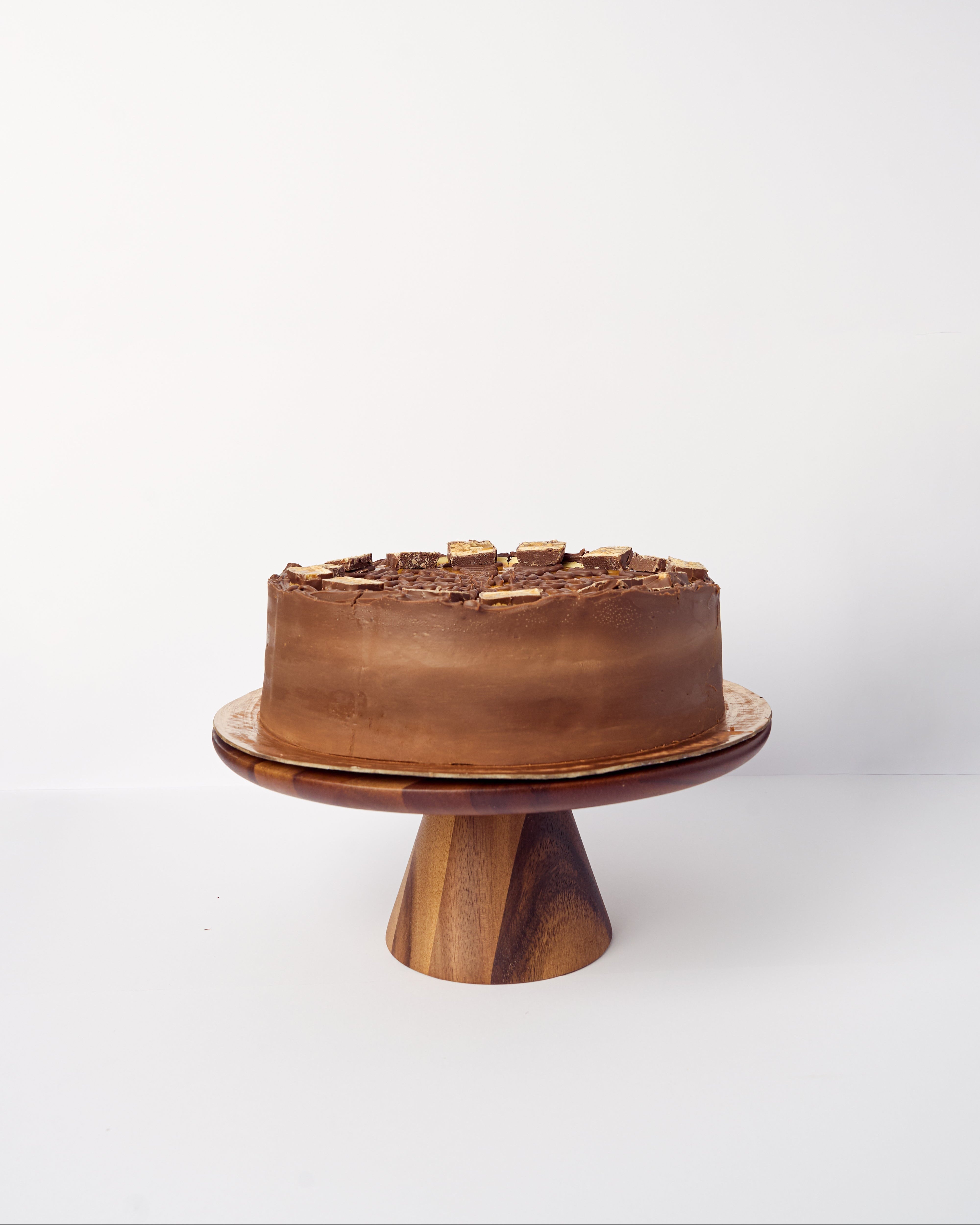 Hele taart | Snickers Brownie Cheesecake